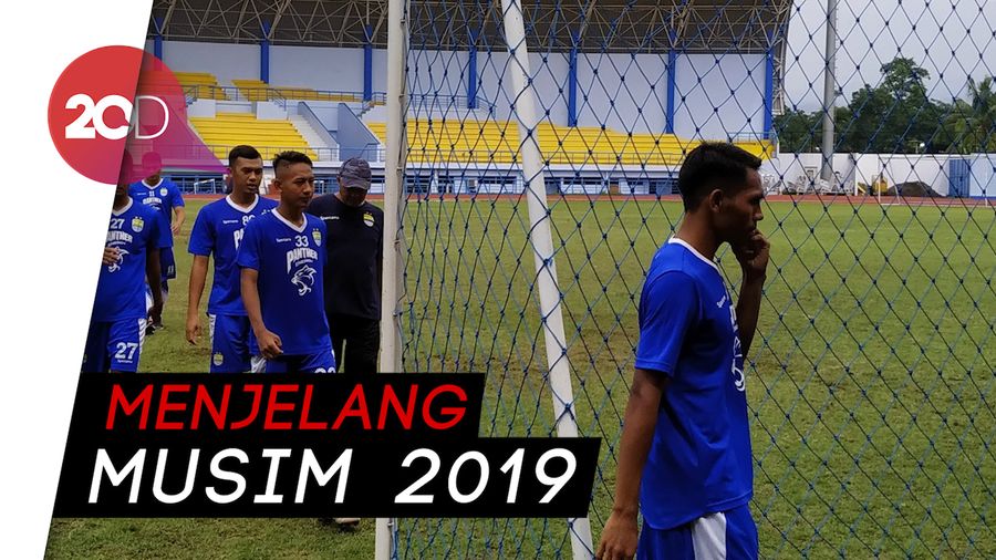 Persib Gelar Latihan Perdana dengan Punggawa Anyar