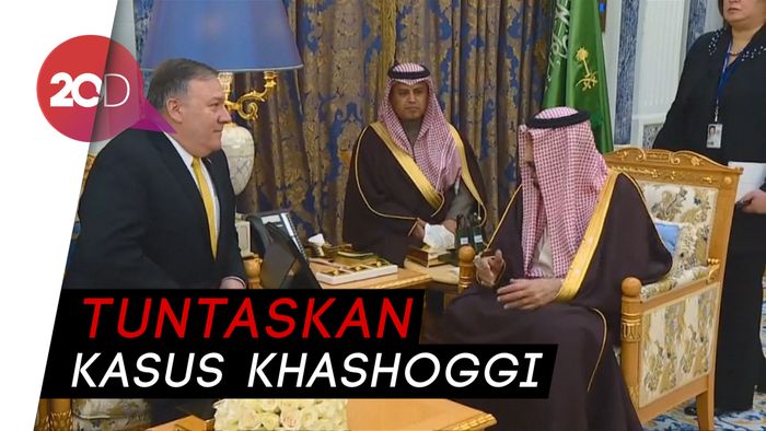  Pompeo Temui Raja Salman dan MBS Bahas Khashoggi