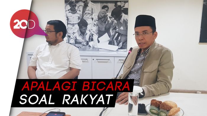 TGB Sebut Pidato Prabowo Sudah Dikerjakan Jokowi