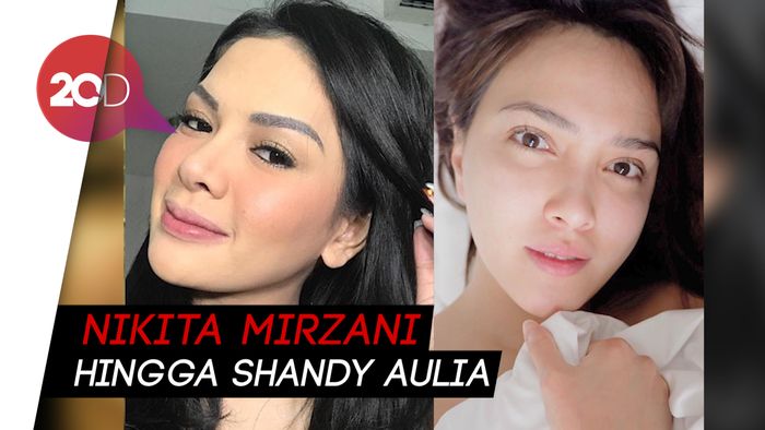 #10YearsChallenge Para Artis Indonesia
