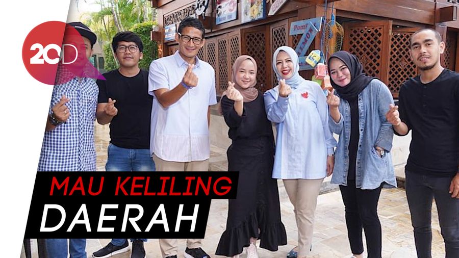 Nissa Sabyan Diajak Makan Siang Bareng Sandiaga Uno