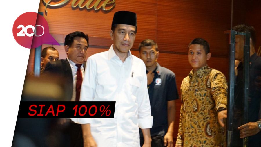 Soal Persiapan Debat, Jokowi: Mantul!