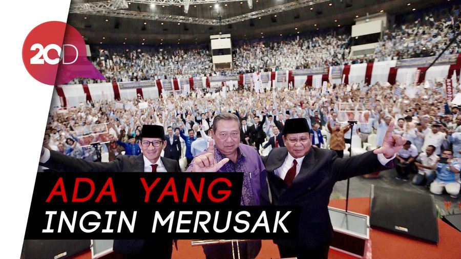 SBY Dicuekin Prabowo, BPN: di Dalam Mereka Akrab 
