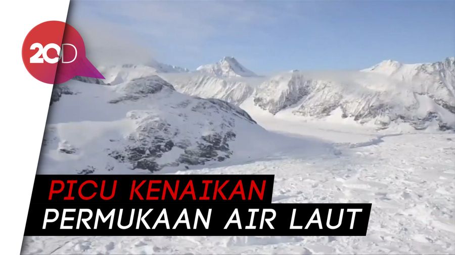 Warning! Es di Antartika Mencair Lebih Cepat