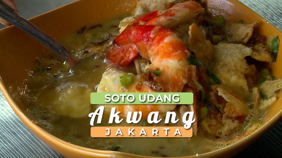 Sedapnya Soto Udang Akwang, Jakarta