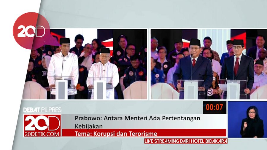 Serangan Jokowi ke Prabowo soal Caleg Gerindra Eks Napi Korupsi