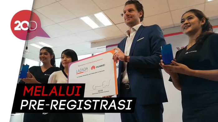 Huawei Gandeng Lazada Pasarkan Y7 Pro 2019