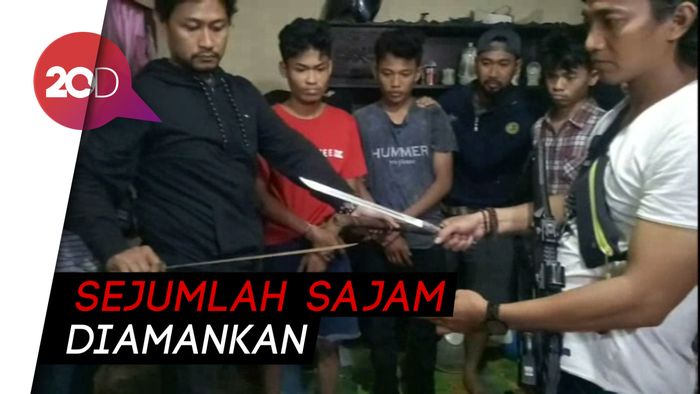 Komplotan Begal Sadis di Makassar Ditangkap di Rumah Tantenya