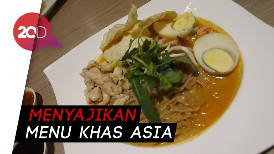 Laksa Singapura Gurih hingga Singkong Thailand Ada di Kafe Ini