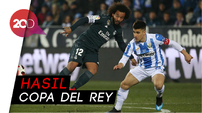 Madrid Dipermalukan Leganes, Tapi Lolos Perempatfinal