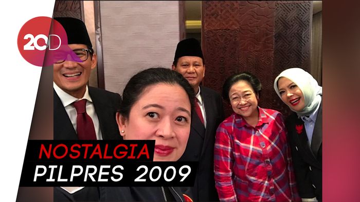 Megawati Foto Bareng Prabowo di Arena Debat
