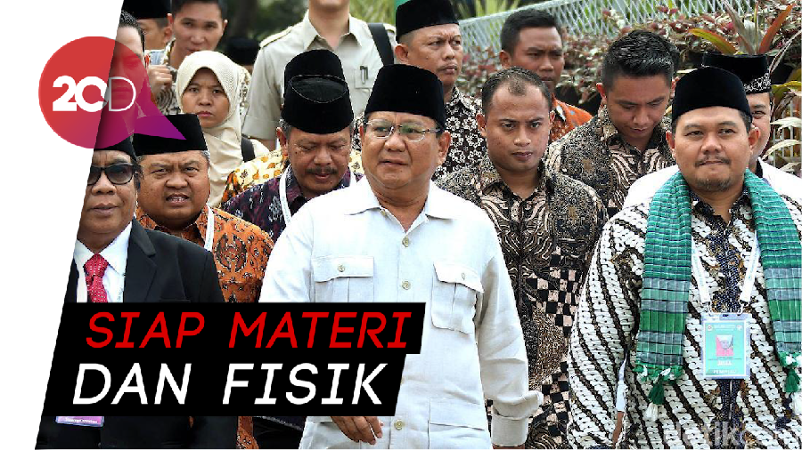 Sudah Siapkan Materi dan Istirahat, Prabowo Siap Hadapi Debat