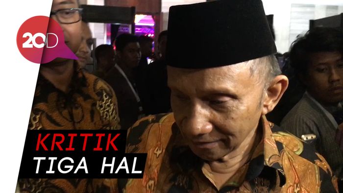 Amien Rais Kritik Maruf Amin dan Prabowo di Debat Perdana