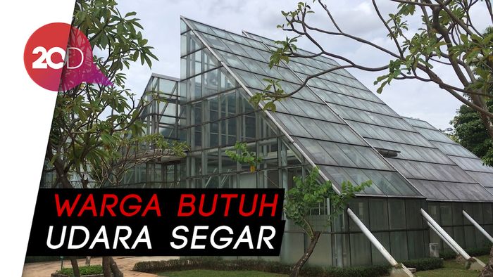 Cari Udara Berkualitas, Taman pun Jadi Pelarian Warga