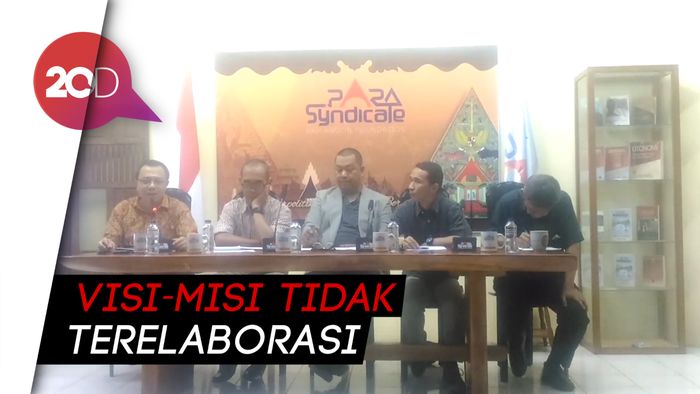 PARA Syndicate soal Visi-Misi: Jokowi-Maruf 7, Prabowo-Sandi 6