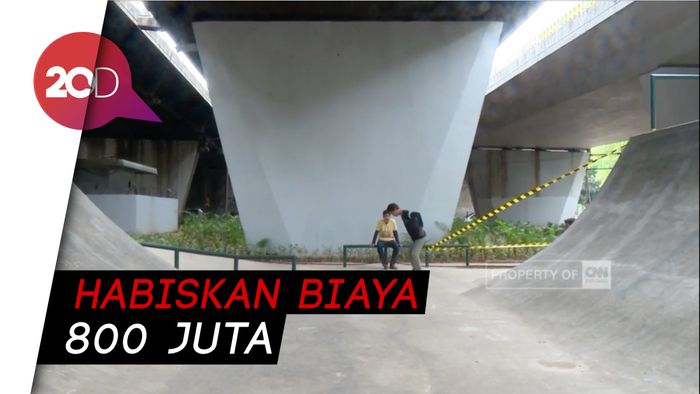 Slipi Skate Park, Sebuah Asa dari Kumuhnya Kolong Tol di Jakarta