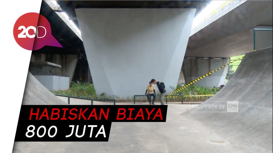 Slipi Skate Park, Sebuah Asa dari Kumuhnya Kolong Tol di Jakarta