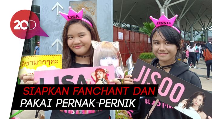 Hebohnya BLINK Indonesia Sambut Konser BLACKPINK Hari Kedua