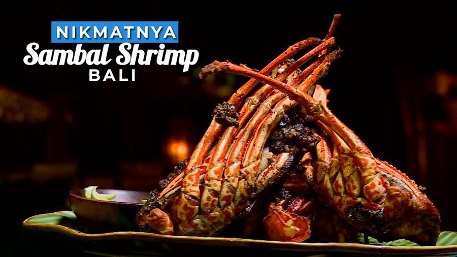 Menu Spesial Restoran Sambal Shrimp, Bali 
