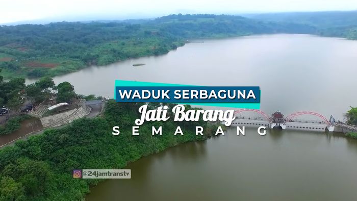 Keindahan Alam di Waduk Jatibarang, Semarang 