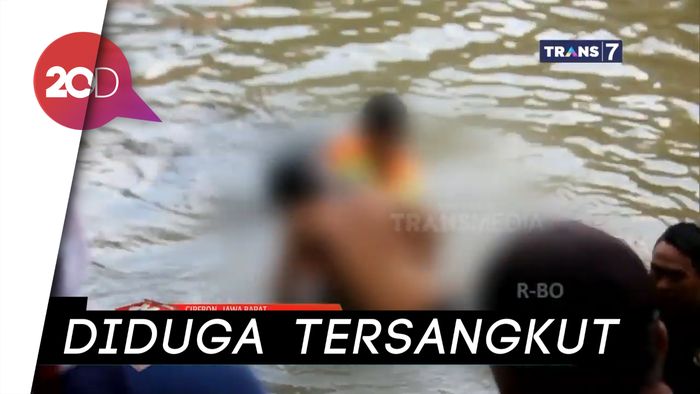 Adu Jago Renang, 2 Remaja Tewas di Sungai Drajat Cirebon