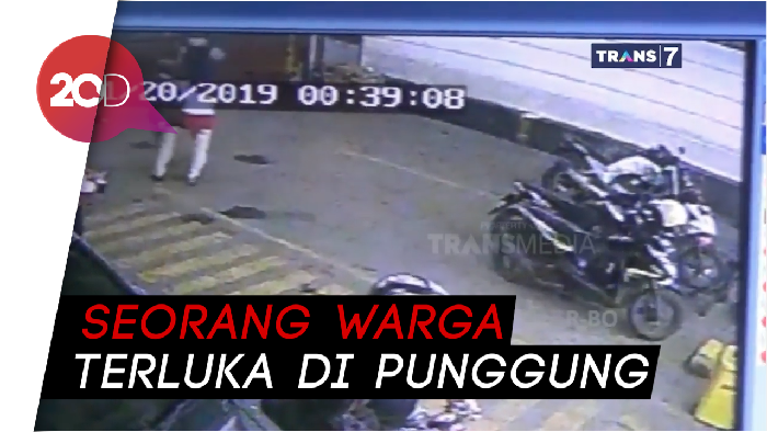 Aksi Sadis Kawanan Geng Motor Bacok Warga Bekasi