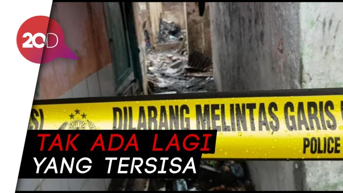 Bukti Ganasnya Api Melahap 250 Rumah di Tomang
