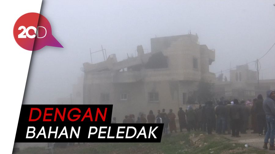 Rumah Warga Palestina Dihancurkan Militer Israel