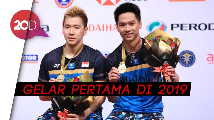 Selamat! Kevin/Marcus Juara Malaysia Masters 2019