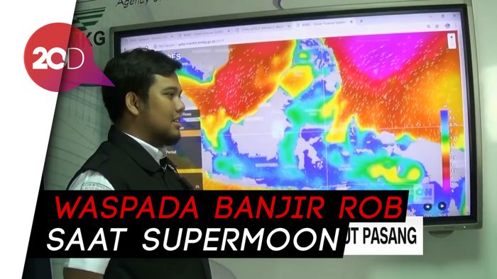 Waspada Banjir Rob Saat Supermoon