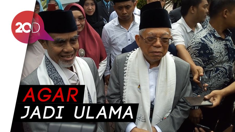 Ke Gontor, Maruf Sarankan Orang Tua Kirim Anaknya ke Pesanren