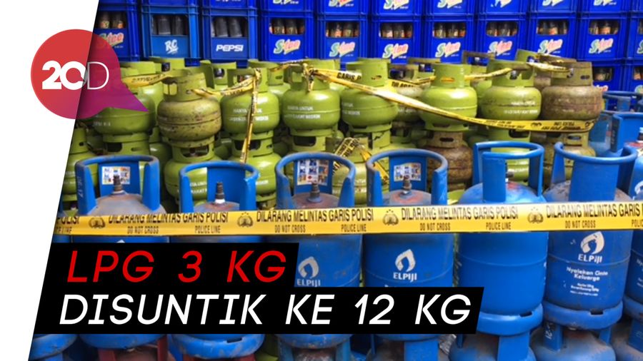 Polisi Ciduk Agen Gas Oplosan di Jakarta dan Tangerang