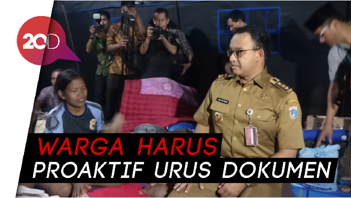 Tinjau Lokasi Kebakaran, Anies Konsentrasi Penanganan Korban