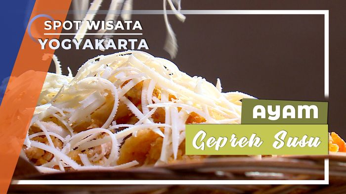 Lezatnya Ayam Geprek Susu, Yogyakarta
