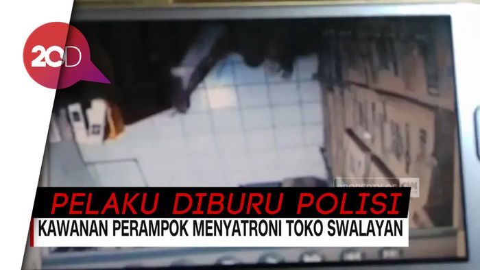 5 Perampok Bersenpi Gasak Toko Swalayan di Banyumas