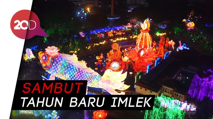 Gemerlap Lampion di Kota Lentera China