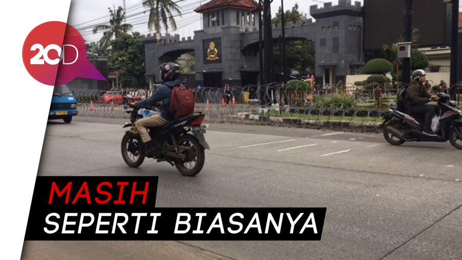 H-1 Ahok Bebas, Begini Suasana Mako Brimob 