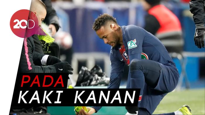 Duh... Neymar Cedera Metatarsal Lagi