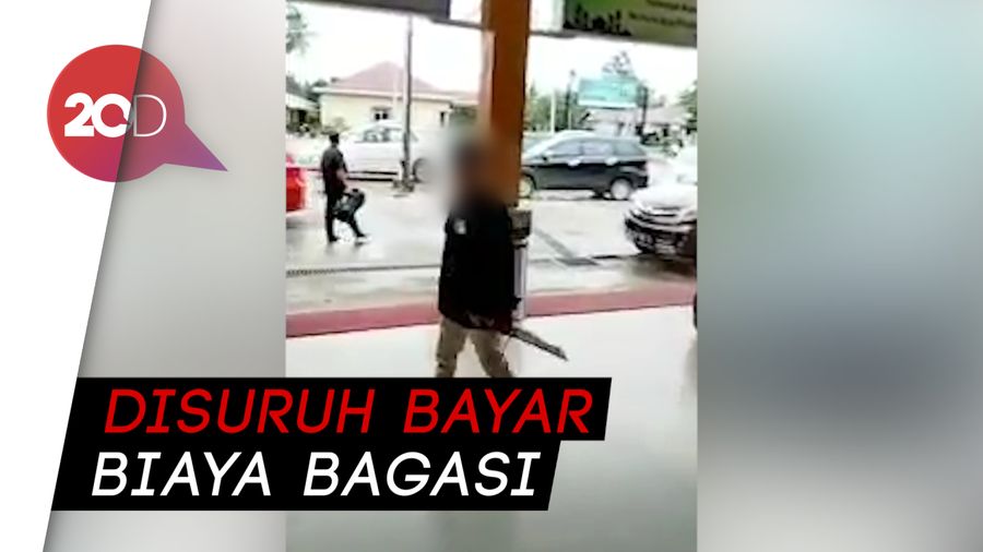 Gara-gara Bagasi, Penumpang di Bandara Ketapang Ngamuk Bawa Sajam