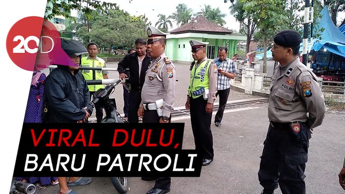 Geger Balap Liar di Medsos, Polisi Patroli di GOR Ken Arok