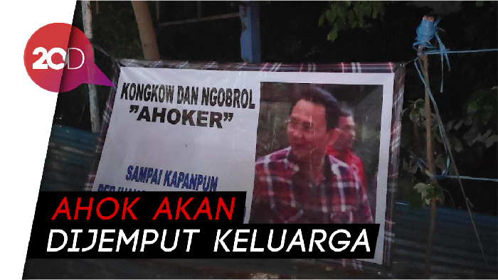  Pagi di Depan Mako Brimob Jelang Kebebasan Ahok