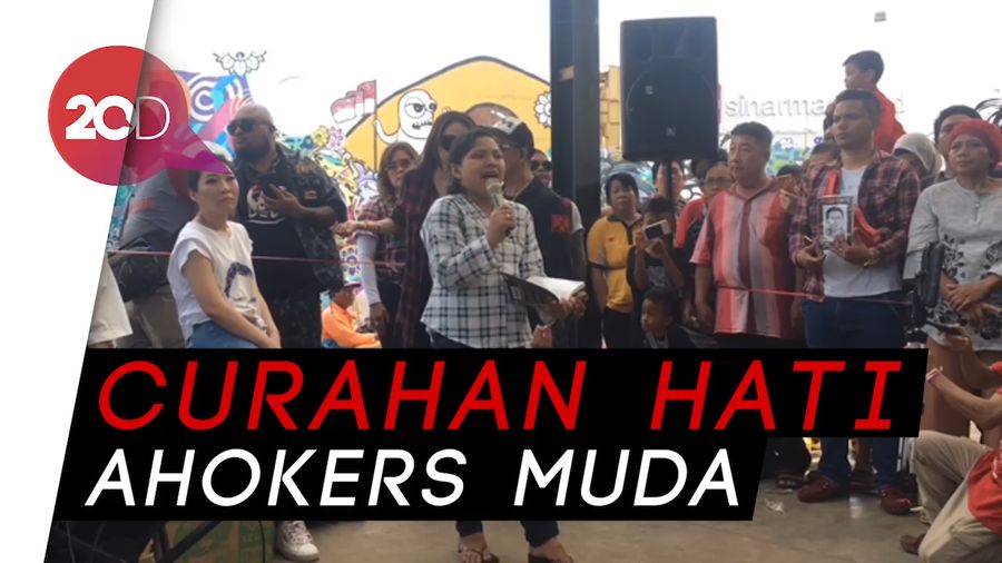 Saat Ahokers Muda Lantunkan Puisi Pesan Cinta untuk BTP
