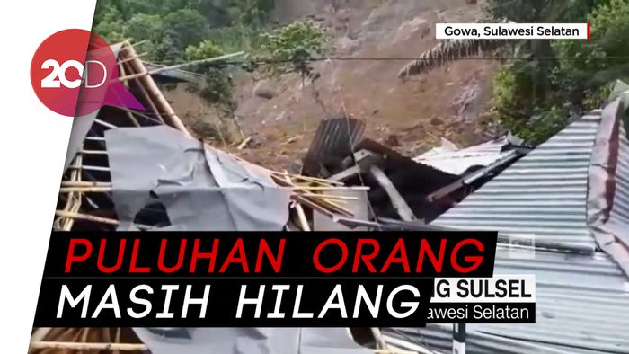 Banjir Bandang dan Longsor Terjang Sulsel,  26 Orang Tewas