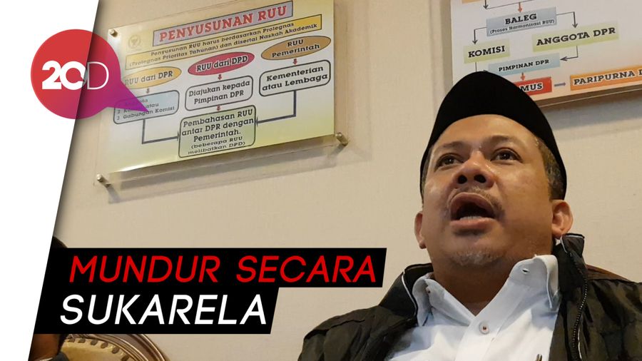 Fahri Hamzah Minta 5 Petinggi PKS Mundur!
