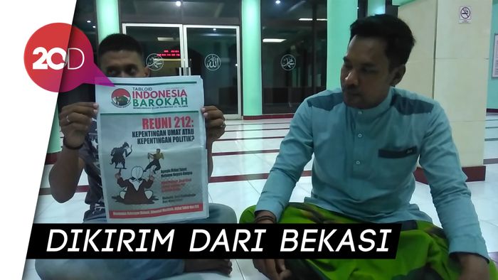Indonesia Barokah Beredar di Kawasan Masjid Surabaya