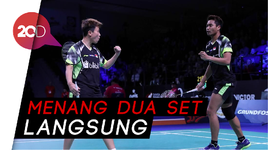 Menang Mudah, Owi/Butet Lanjut ke Semifinal
