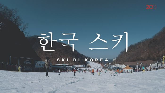 Seru! Seharian Main Ski dan Makan Siang di Sungai Han, Korea Selatan