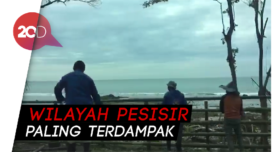 Sebulan Berlalu, Jejak Tsunami Selat Sunda Masih Tampak