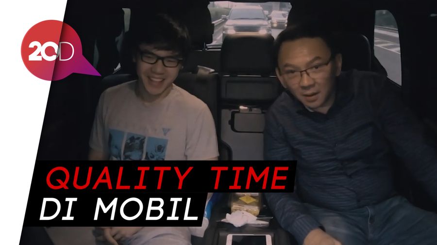 Celotehan Ahok Bersama Anak Sulungnya di Vlog Pertama
