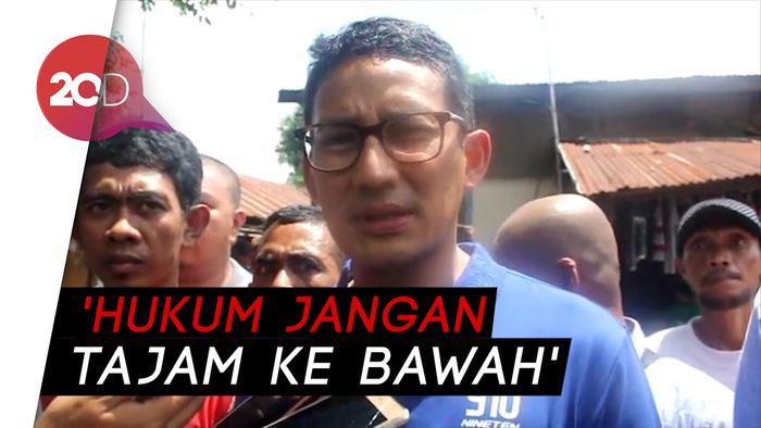 Dipolisikan soal Nelayan Najib, Sandi: Silakan Saja, Itu Hak